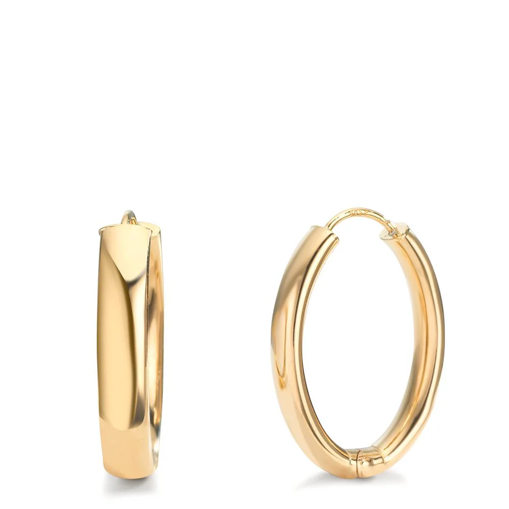 Orecchini circolari Oro giallo 585/14 kt