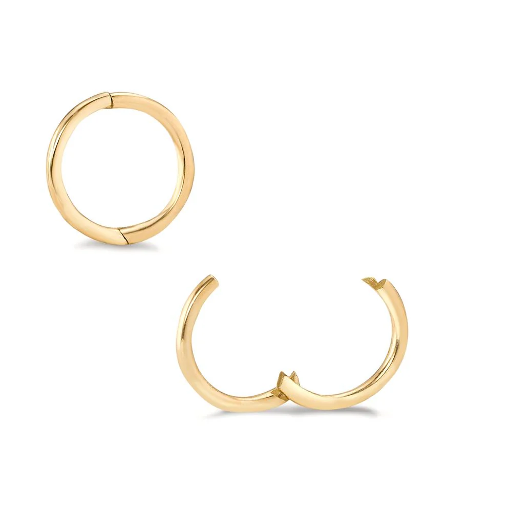 Orecchini circolari Oro giallo 750/18 carati - Image 3