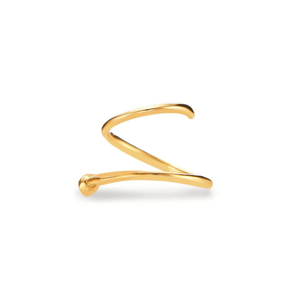 Orecchini Oro giallo 750/18 carati Ø10 mm - Image 2