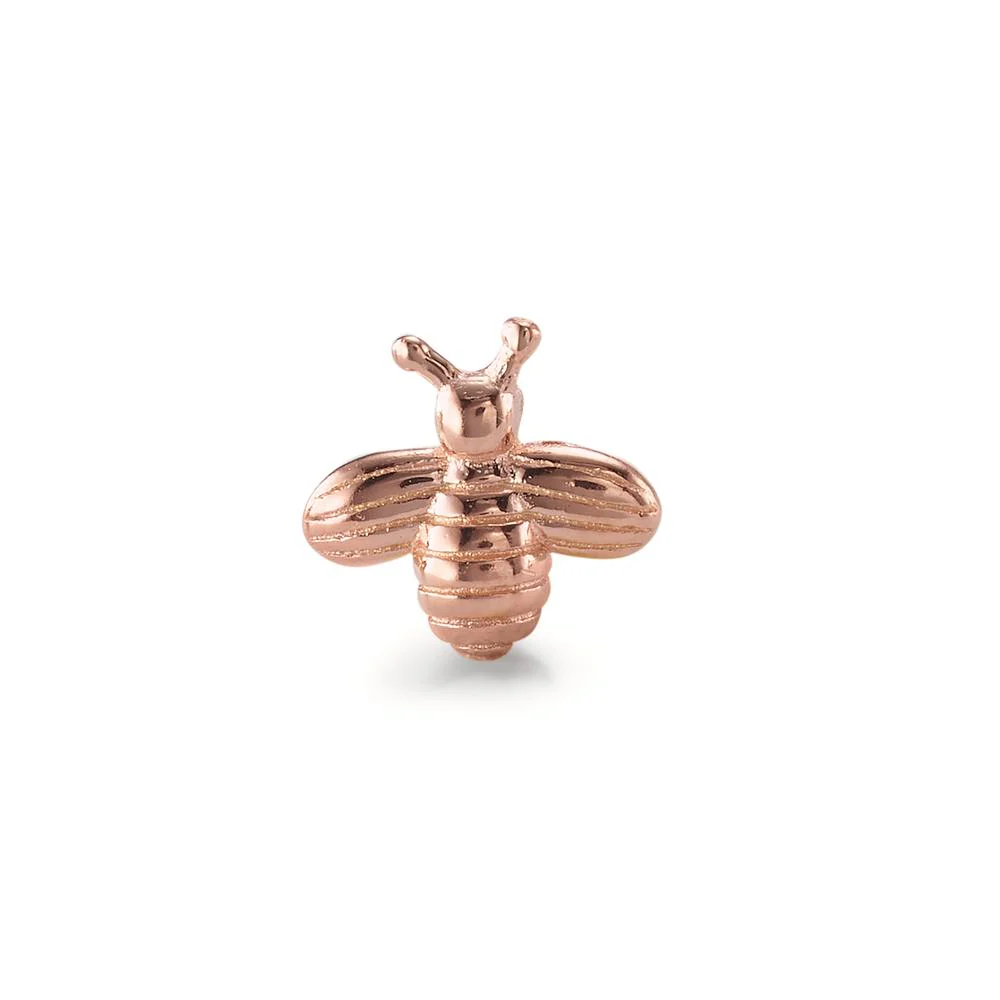 Piercing Argento rosa dorato Ape Ø6 mm - Image 2