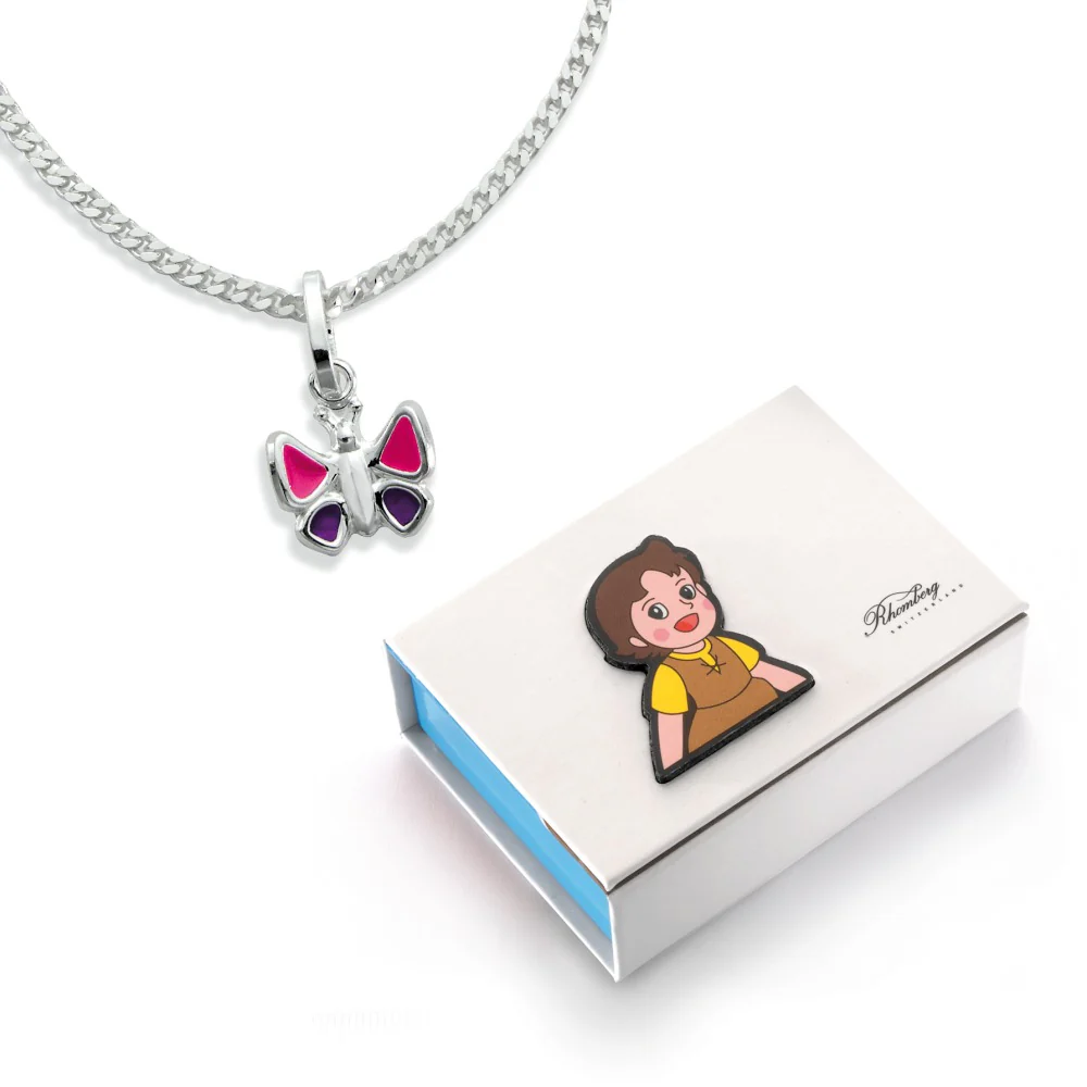 Set Argento Farfalla 38 cm